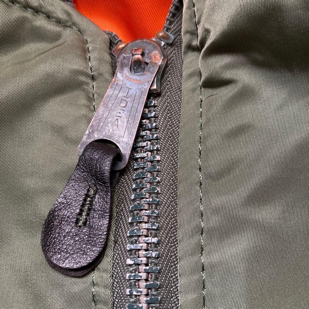 ALPHA　アルファ　MA-1　フライトジャケット　アメリカ製　USA　80s