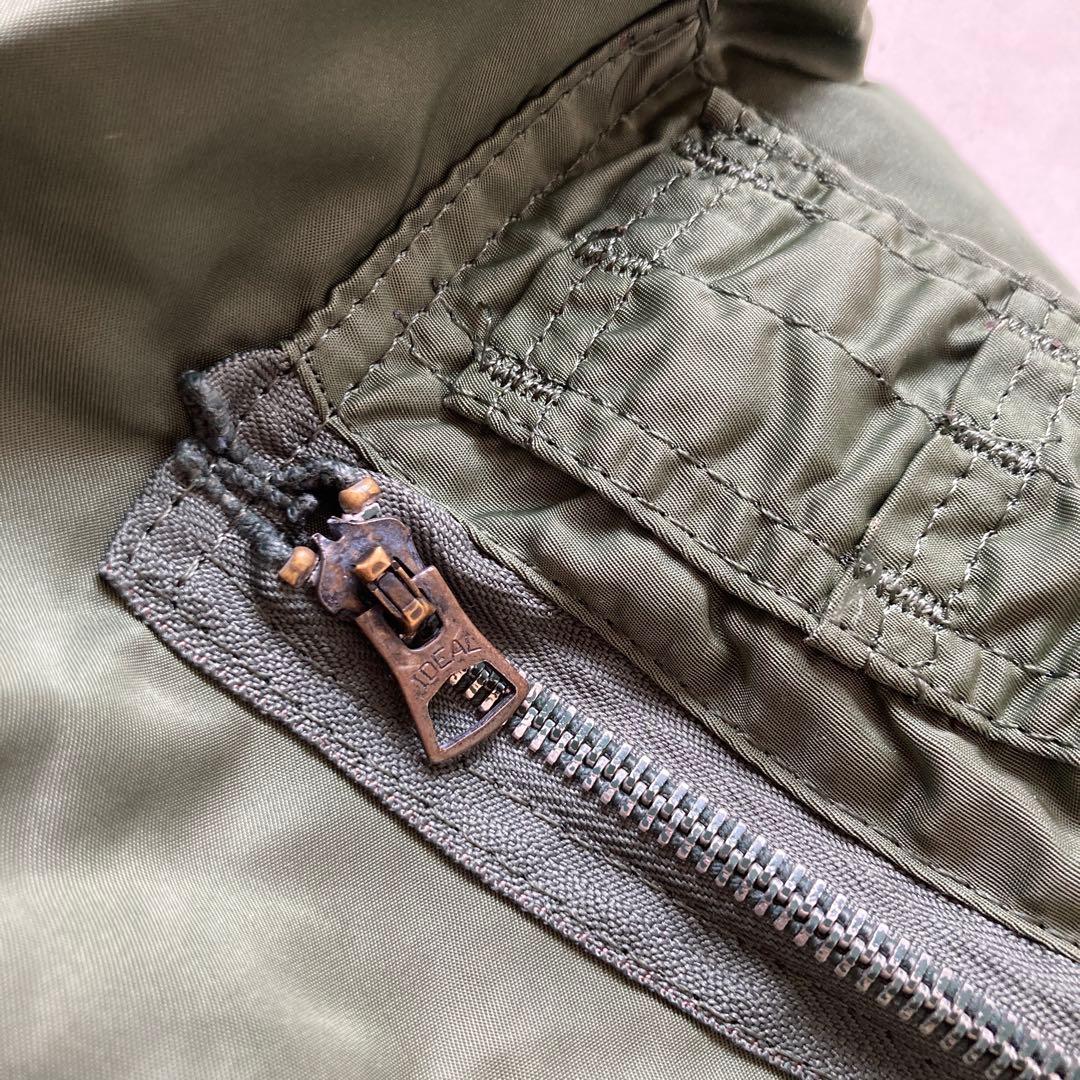 ALPHA　アルファ　MA-1　フライトジャケット　アメリカ製　USA　80s