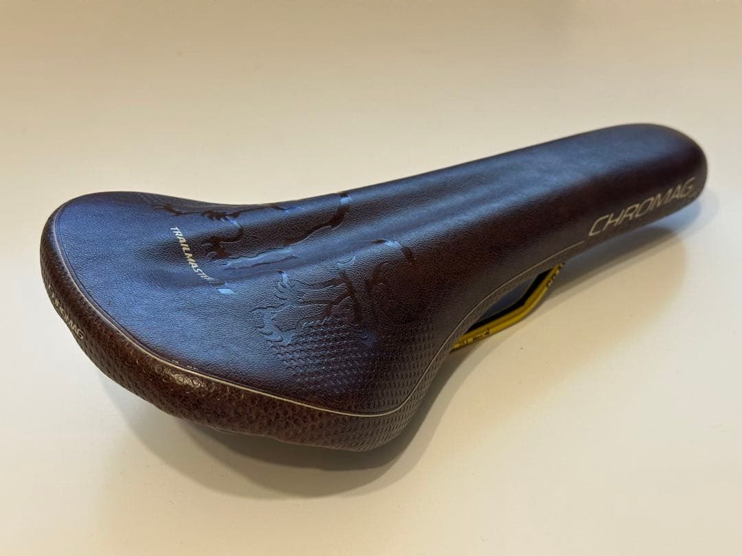 CHROMAG TRAILMASTER サドル　クロモリレール　ブラウン
