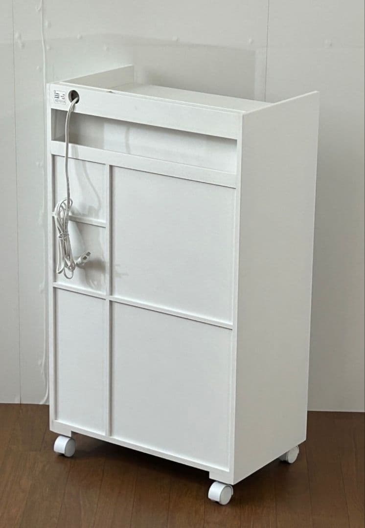 キッチンワゴン　no3474ホワイト