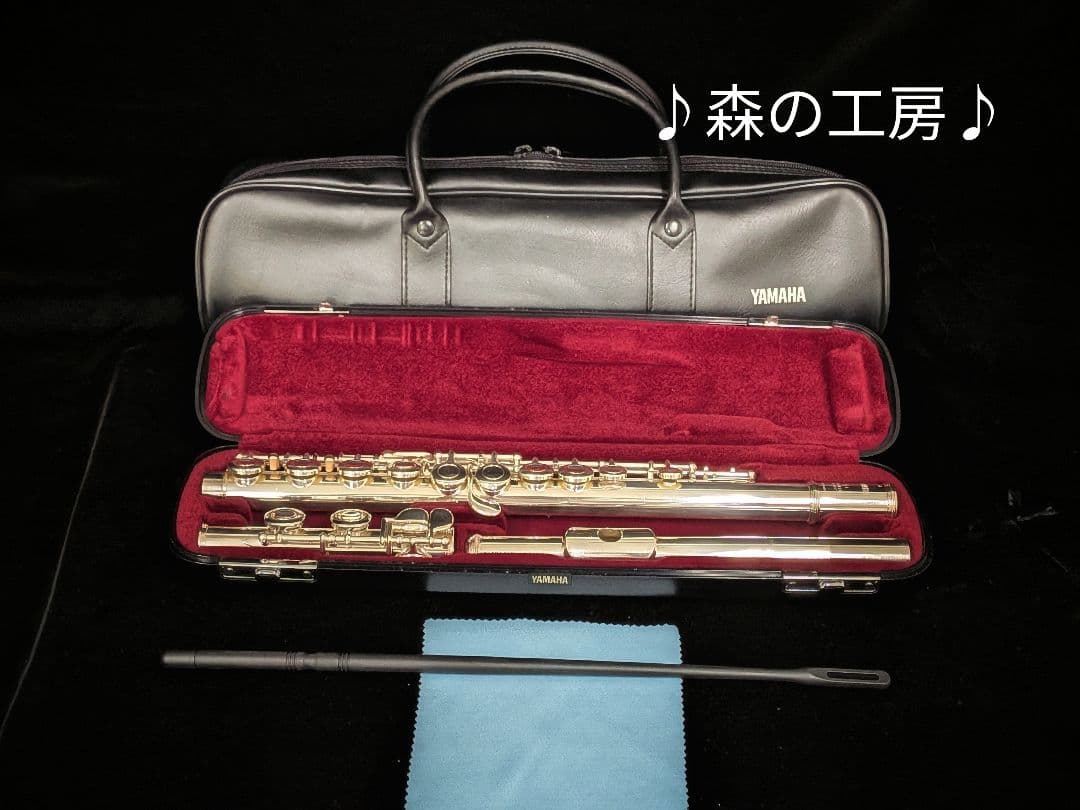 商談中【まとめ売り大歓迎・・様】専用ヤマハフルート YFL211後期モデルEメカ