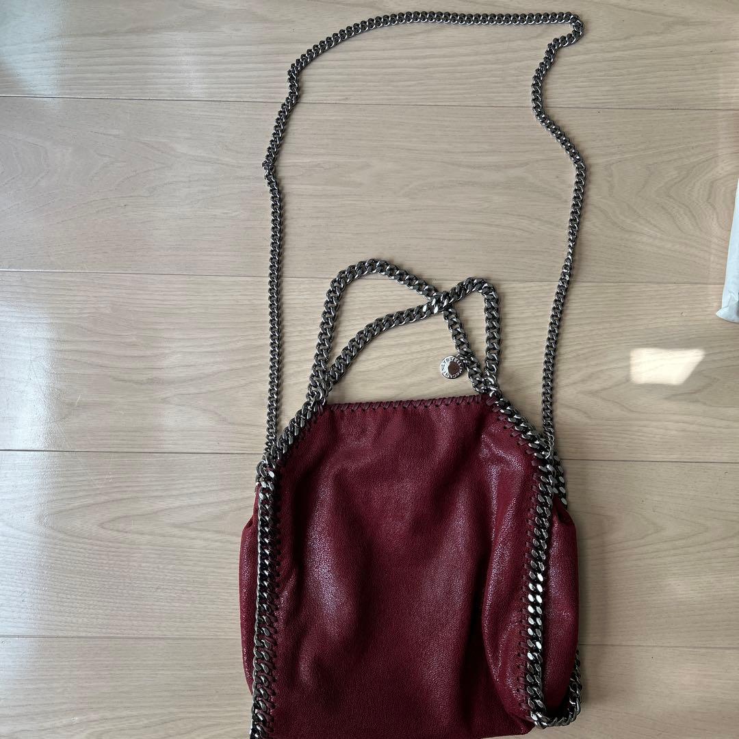 STELLA McCARTNEY ショルダーバッグ　ファラベラ　ミニ　レッド