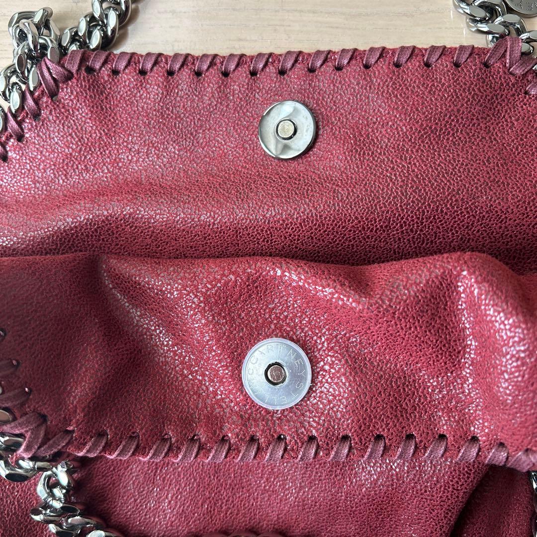 STELLA McCARTNEY ショルダーバッグ　ファラベラ　ミニ　レッド