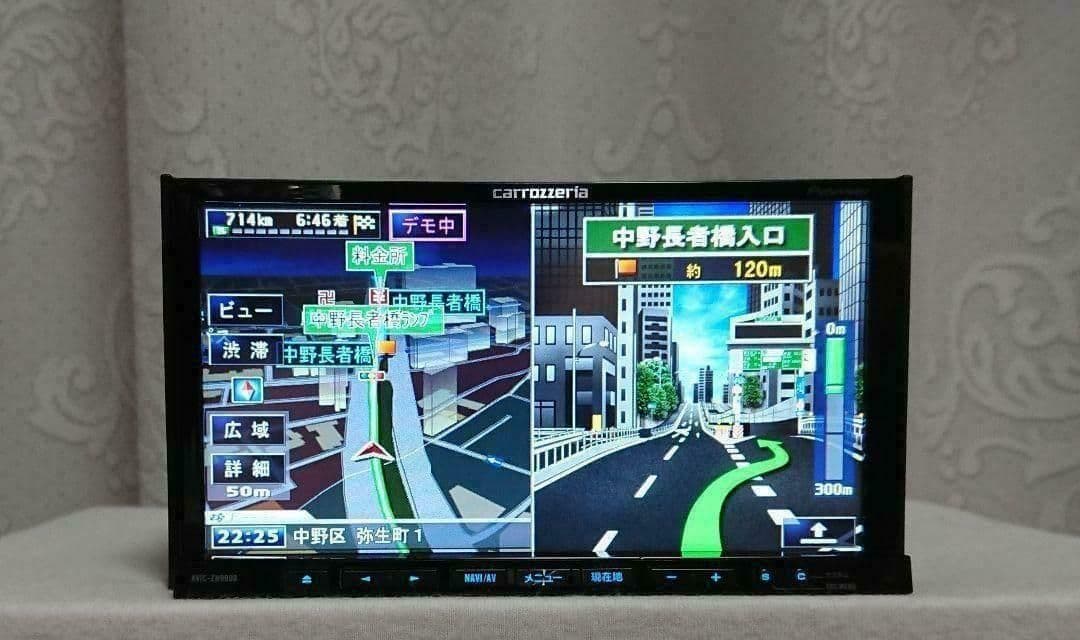 【バックカメラ付き】サイバーナビ カロッツェリア AVIC-ZH9900 完動品