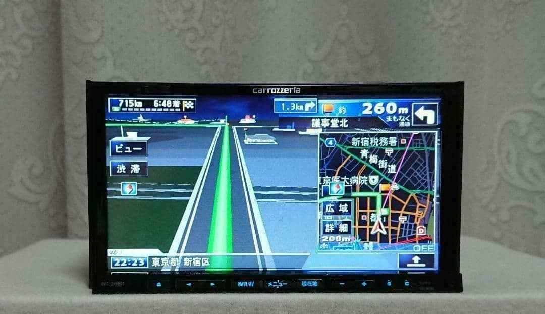 【バックカメラ付き】サイバーナビ カロッツェリア AVIC-ZH9900 完動品