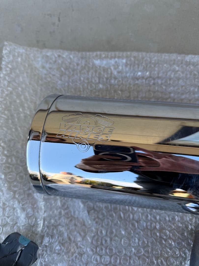 ハーレーダビッドソン　ブレイクアウト　バンスアンドハインズマフラー　2in1