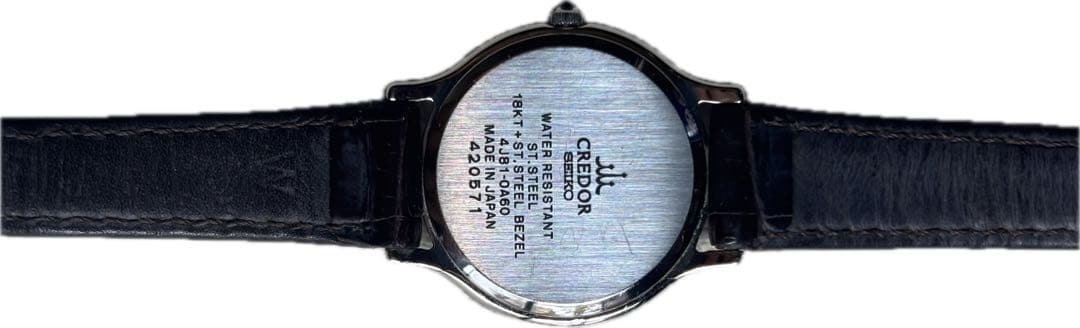 18KT ベゼル　SEIKO セイコー クレドール 4J81-0A60 腕時計