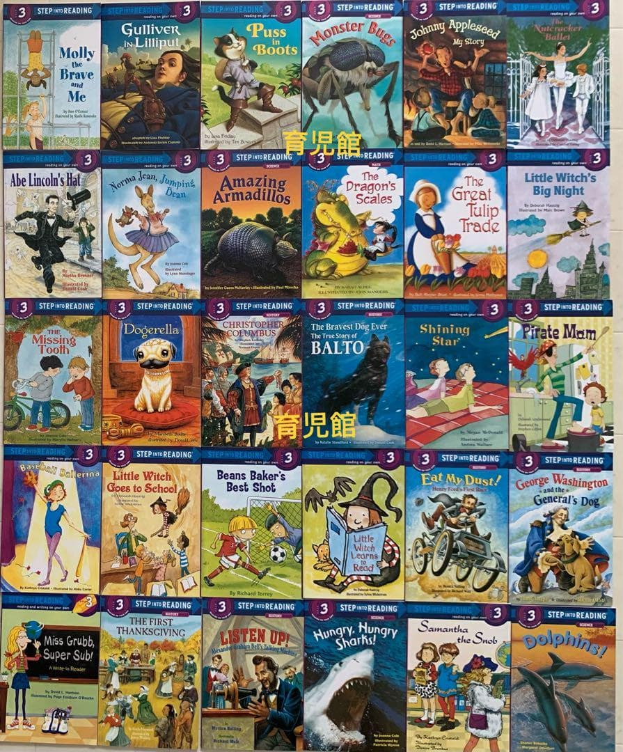 Step into Reading 1-3 絵本100冊　マイヤペン対応