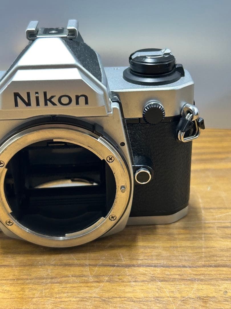 Nikon FM2 シルバー　Micro-Nikkor 55mm f/2.8S