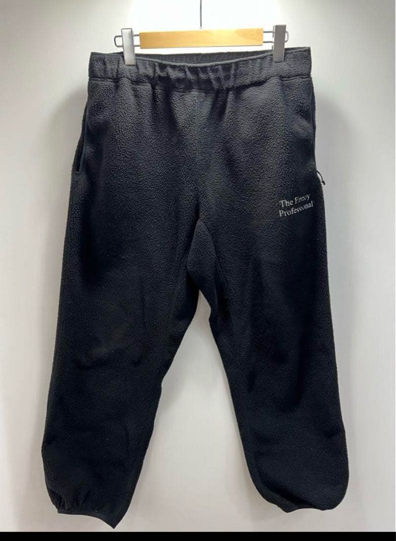 Ennoy（エンノイ）フリースパンツ ブラック L