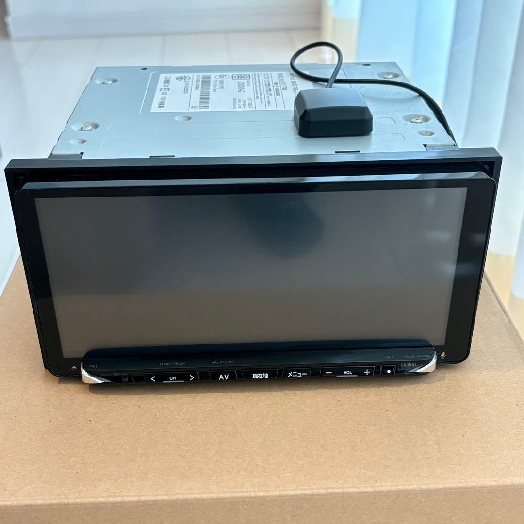 超美品★スズキ純正 7.7型大画面ナビ QY-7748 バックカメラ付フルセット