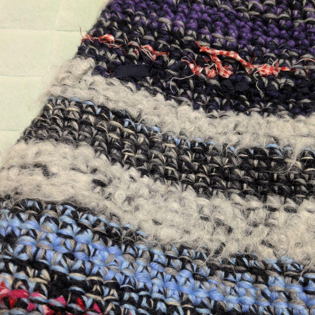 き*げ様 ダニエラ・グレジス　裂き編み　トートバッグ　羊毛100％ イタリア　U