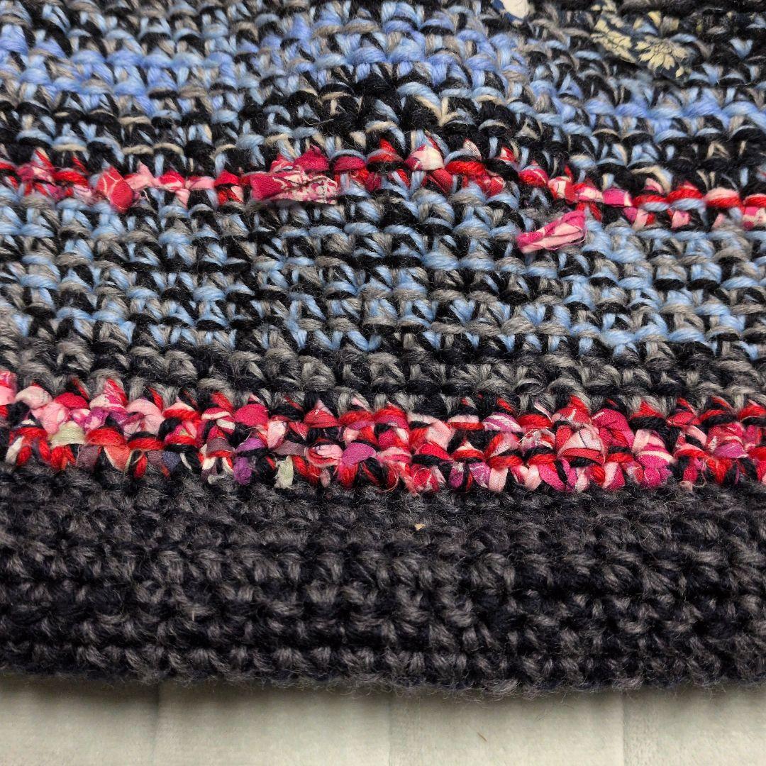 き*げ様 ダニエラ・グレジス　裂き編み　トートバッグ　羊毛100％ イタリア　U