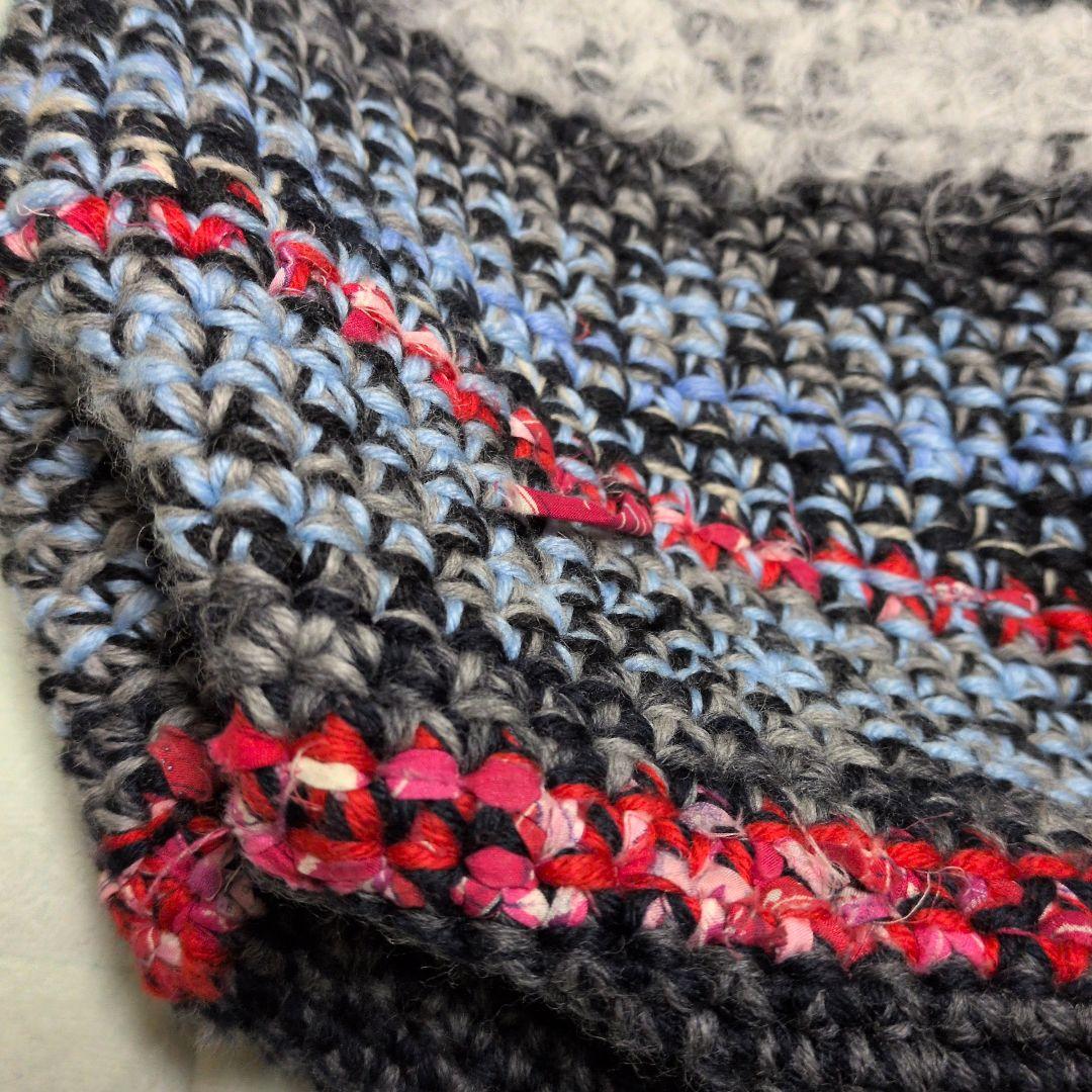 き*げ様 ダニエラ・グレジス　裂き編み　トートバッグ　羊毛100％ イタリア　U