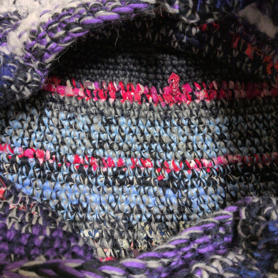 き*げ様 ダニエラ・グレジス　裂き編み　トートバッグ　羊毛100％ イタリア　U