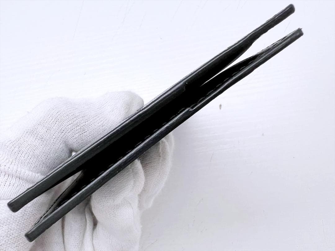 未使用保管　ベルルッティ　フィギュア スクリットレザー 　マネークリップ