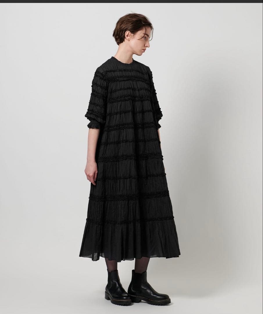 新品タグ付◎フィータ Pheeta billie ブラックワンピース サイズ2