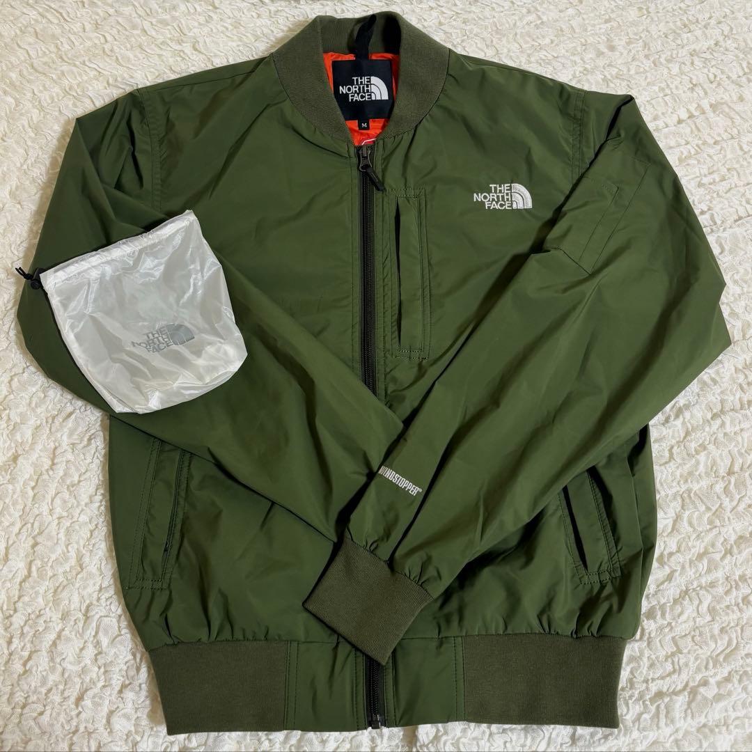 THE NORTH FACE MA-1ジャケット アウター　グリーン
