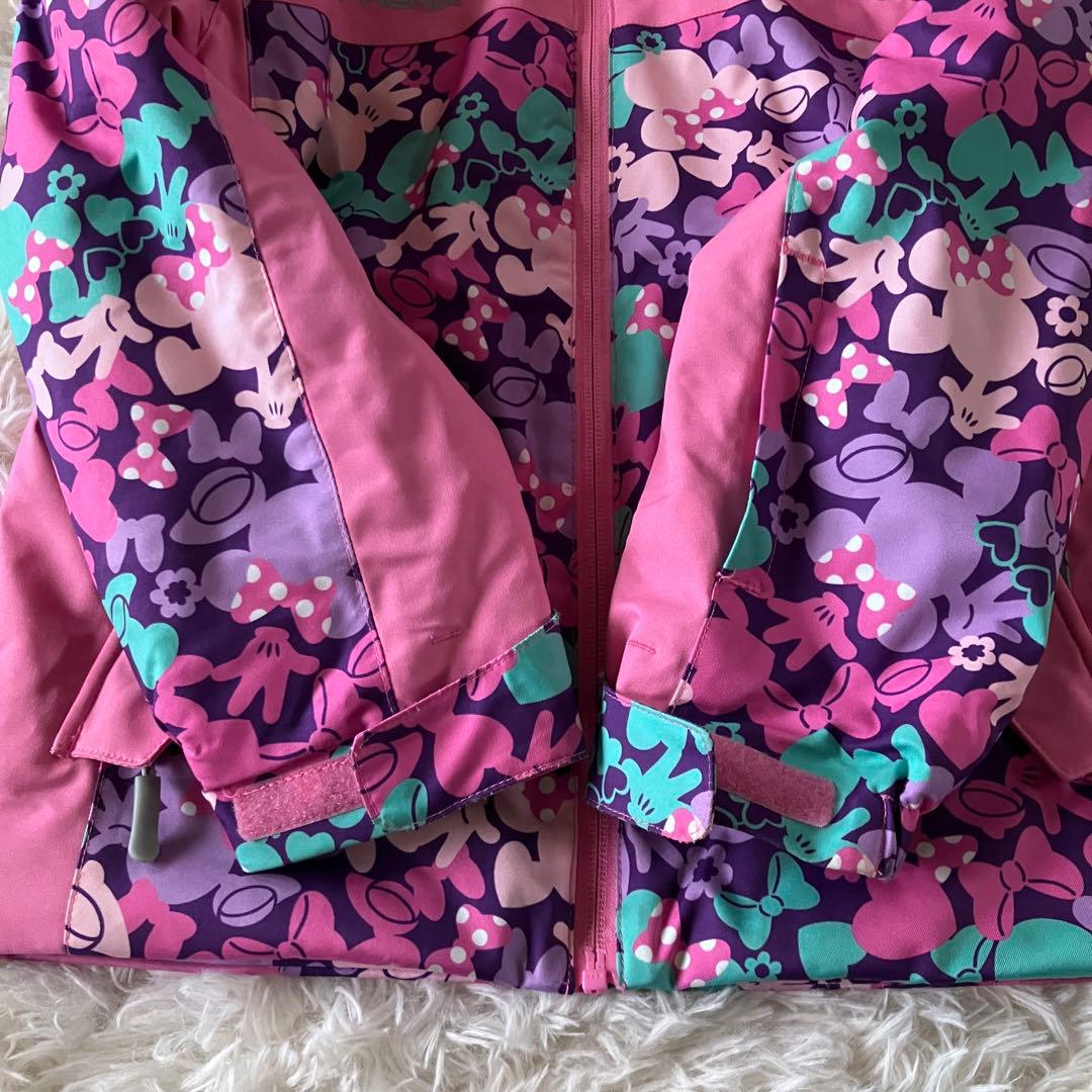 #A11✨phenix×Disney✨スキーウェア 上下 120 女の子 雪遊び