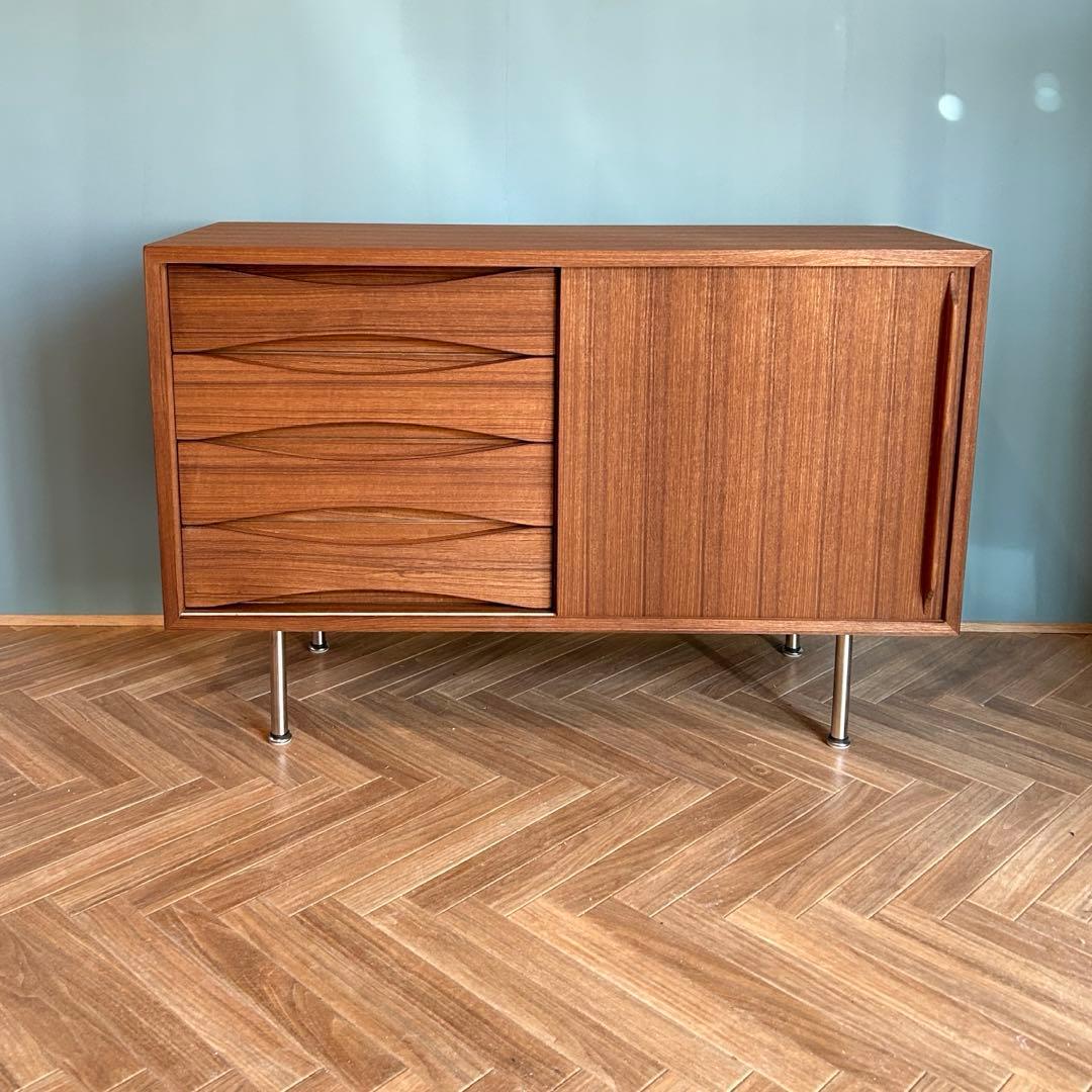 さ*ん様 チーク サイドボード チェスト 北欧 ミッドセンチュリー ビンテージ