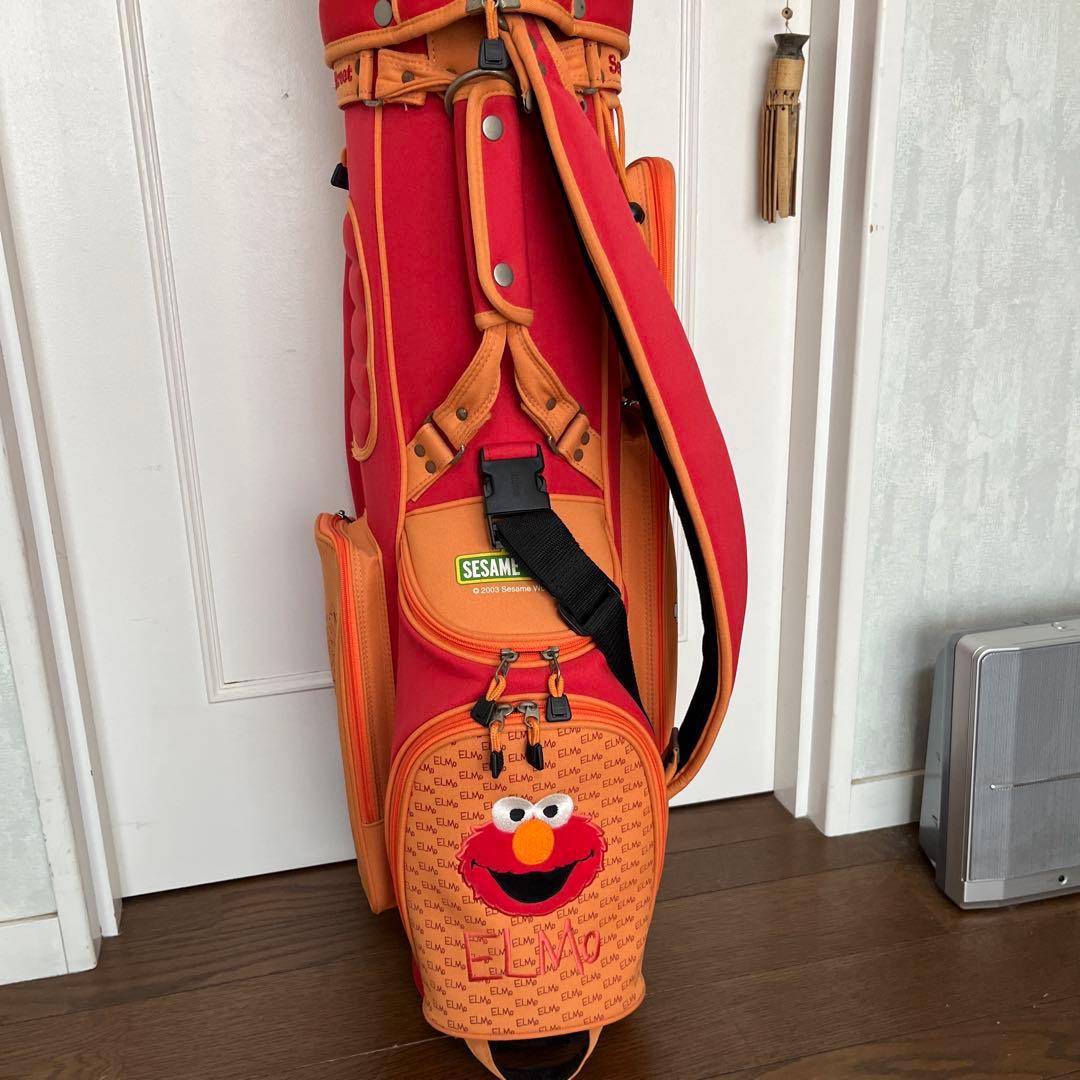 激レア　美品　Sesame Street ELMo ゴルフバッグ