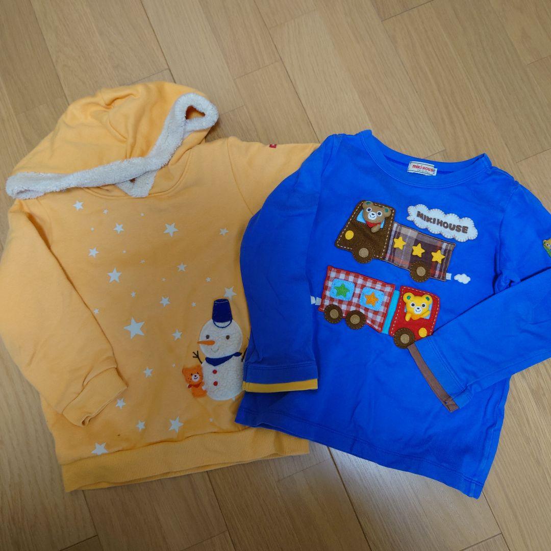 高級ダウン　ミキハウスまとめ売り12点　男児　100 110