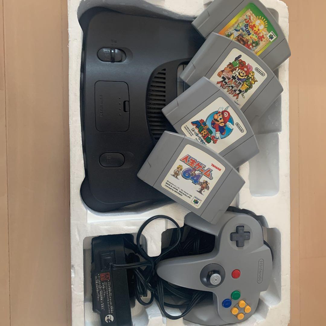 任天堂64とソフトのセット