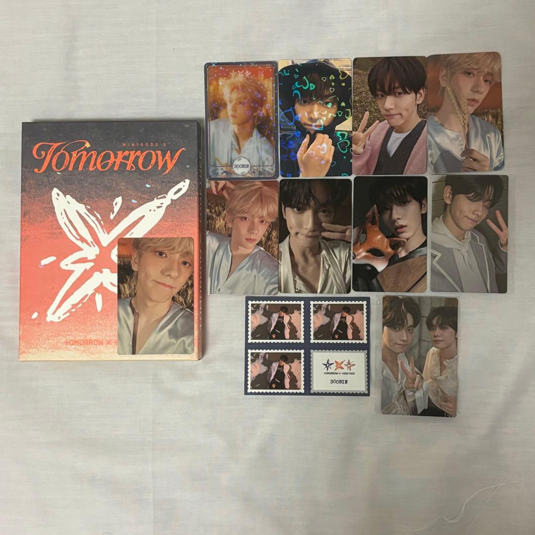 TXT TOMORROW Light スビン 特典 ラキドロ