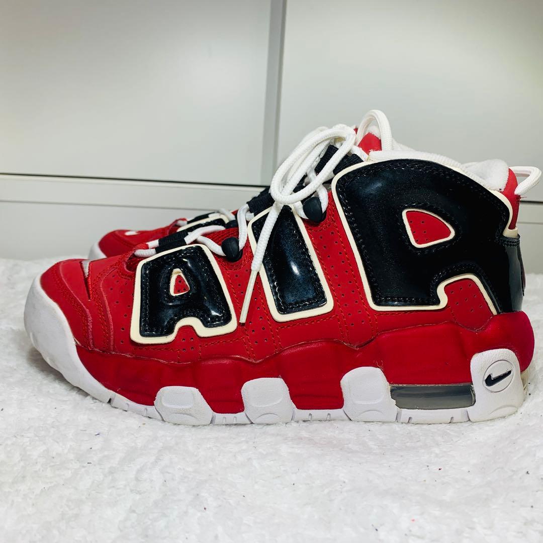 ⭐️美品NIKE エアモアアップテンポ ガールズ バーシティレッド24cm