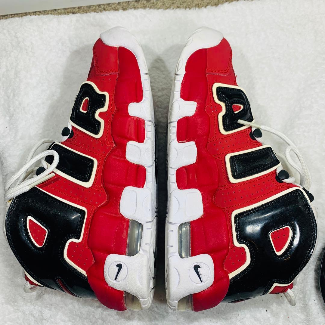 ⭐️美品NIKE エアモアアップテンポ ガールズ バーシティレッド24cm