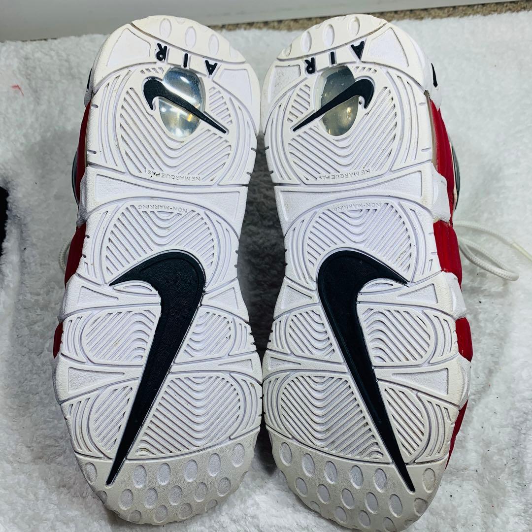 ⭐️美品NIKE エアモアアップテンポ ガールズ バーシティレッド24cm