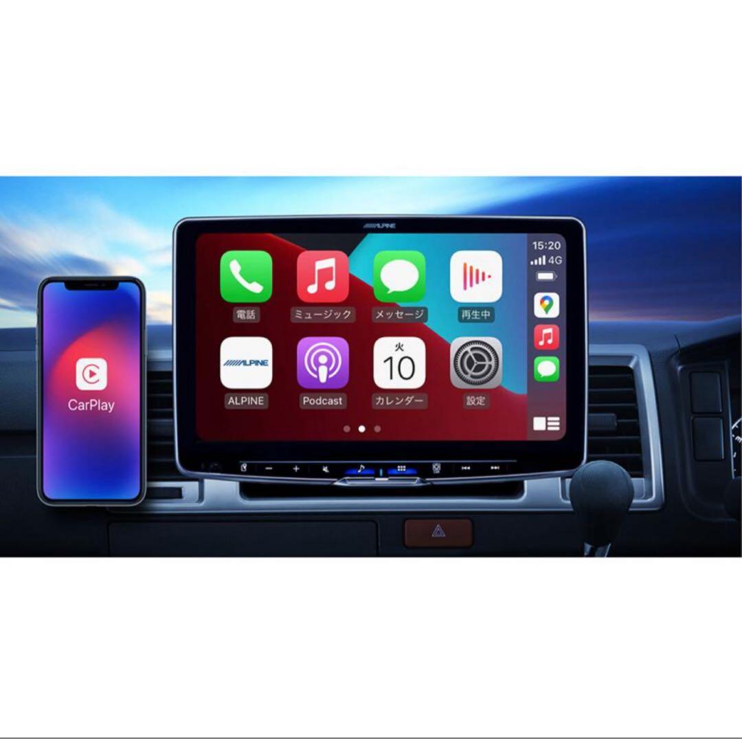 アルパインDAF11Z-HI-200-PM 11型ディスプレイオーディオ