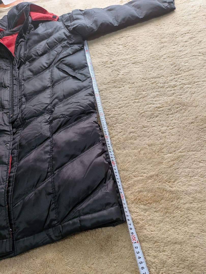 【極暖】NIKEダウンコートロングベンチコート　L