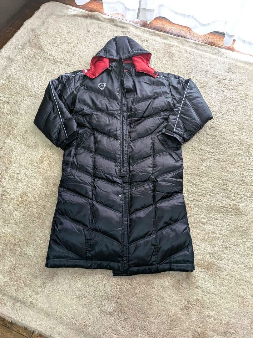 【極暖】NIKEダウンコートロングベンチコート　L