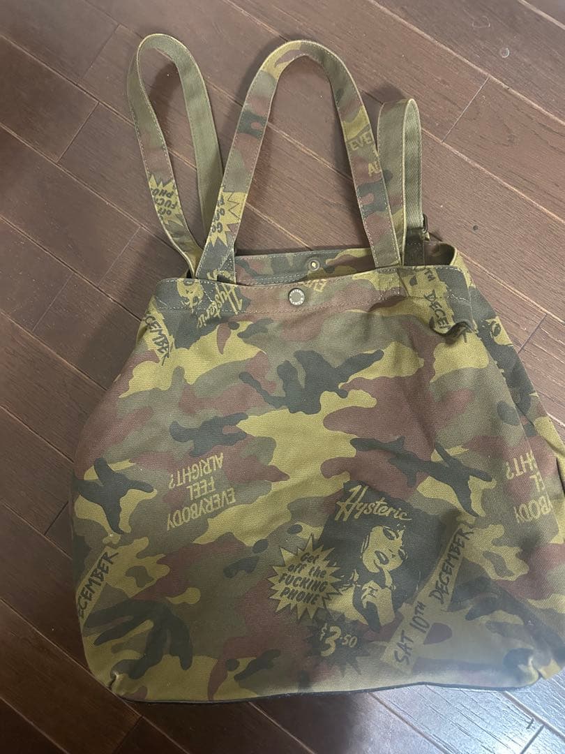 ヒステリックグラマー トートバッグ リュック HYSTERIC GLAMOUR