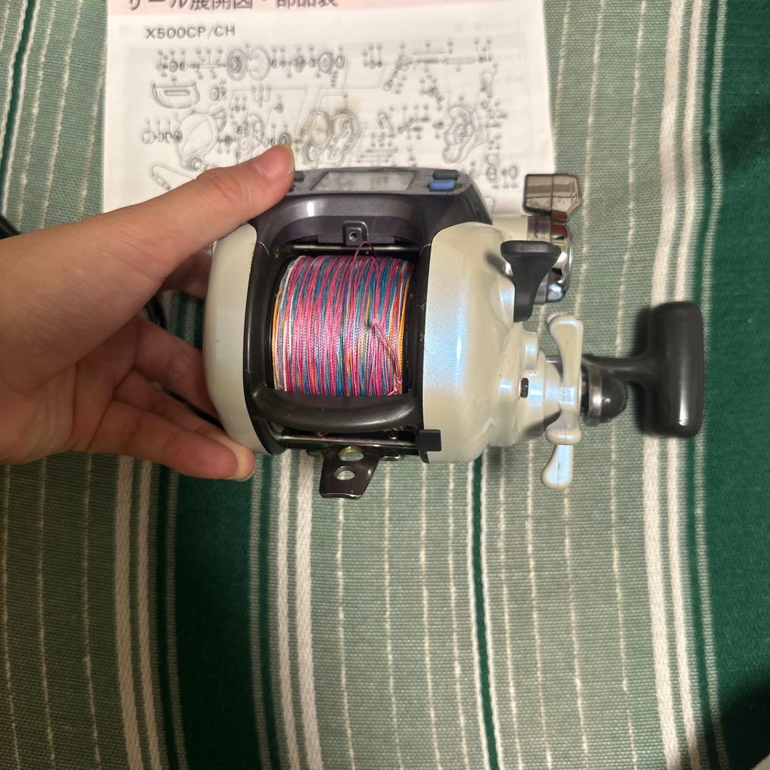 ダイワ　 SUPER TANACOM X 500 CP 電動リール ジャンク品