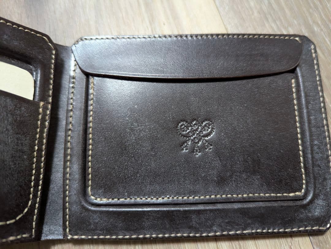新品未使用 定価8万 ギルドオブクラフツ ブライドルレザー 財布 ジョンロブ ①