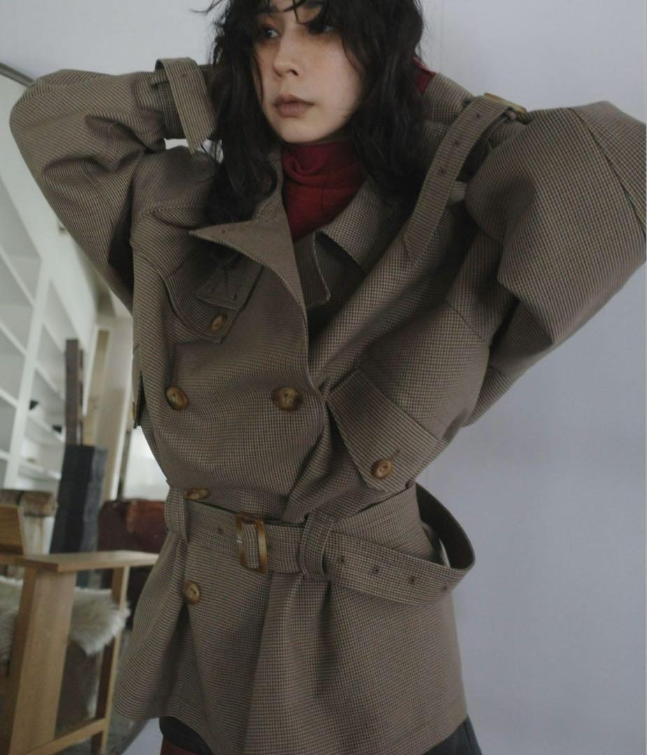 ジャケット・アウター DADDY MIDI TRENCH COAT