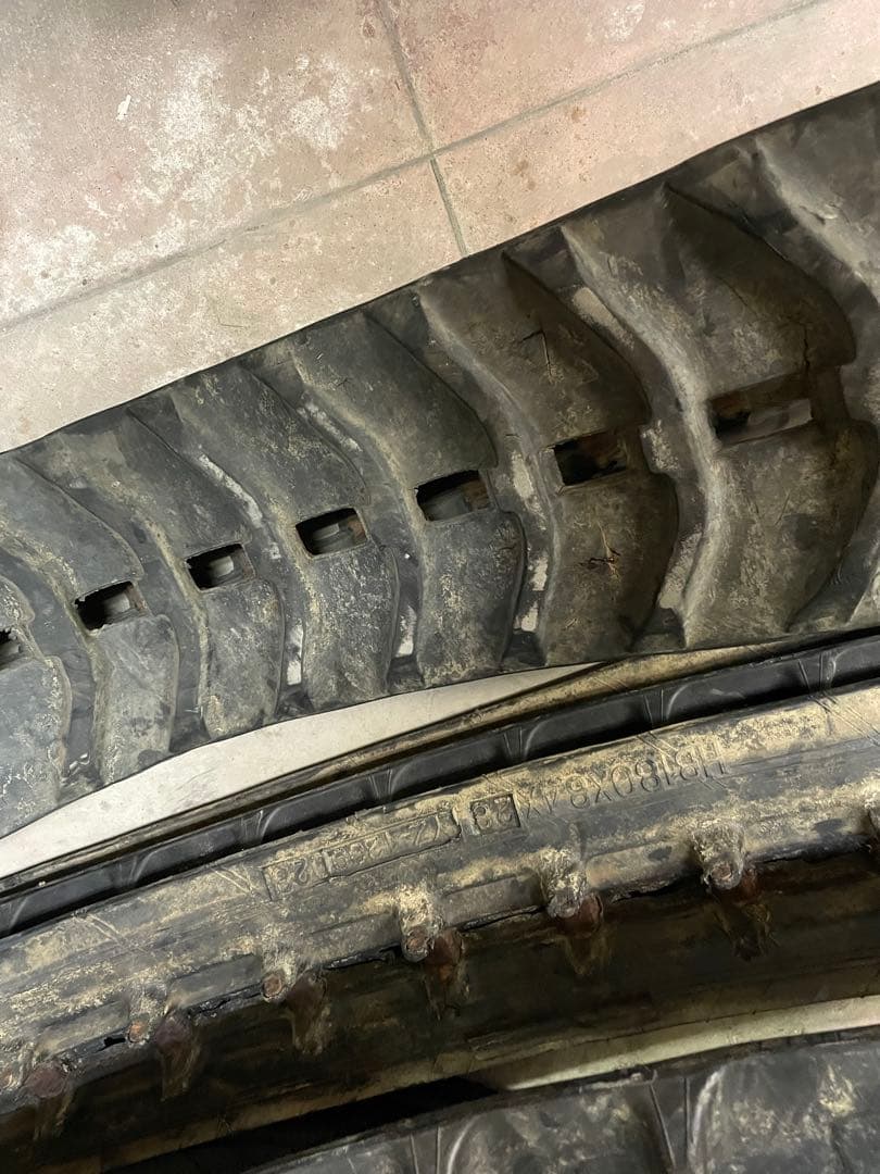 左右セット　ゴムローラー キャタピラ