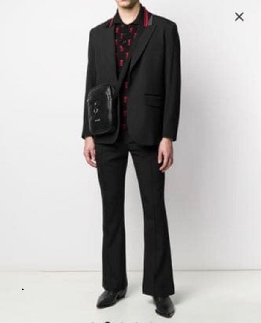 アーネストダブルベーカー　フレア　スラックス