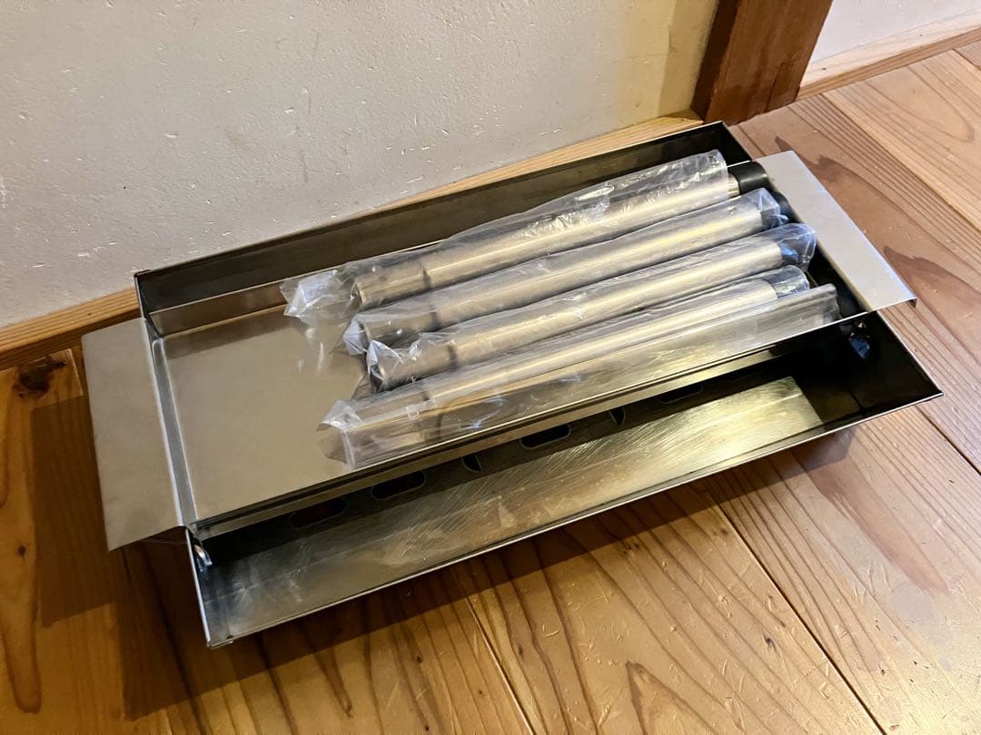 【希少】Coleman ステンレス 2WAY グリル BBQコンロ