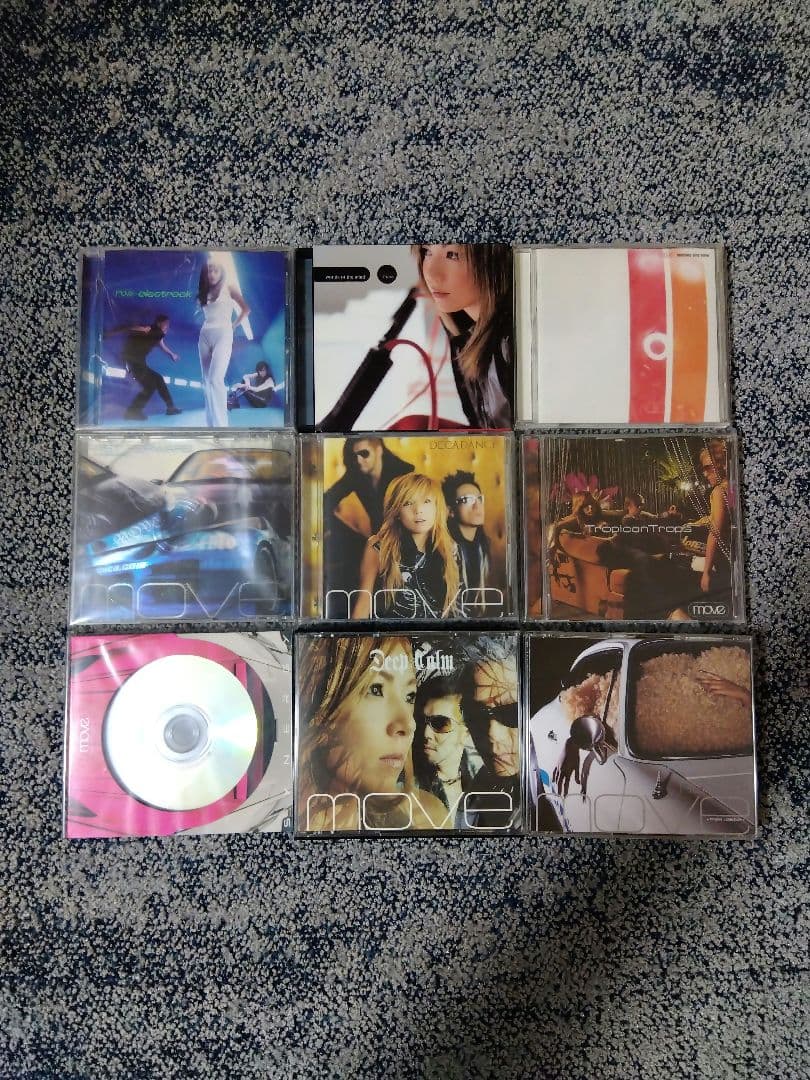 m.o.v.e CD　9セット