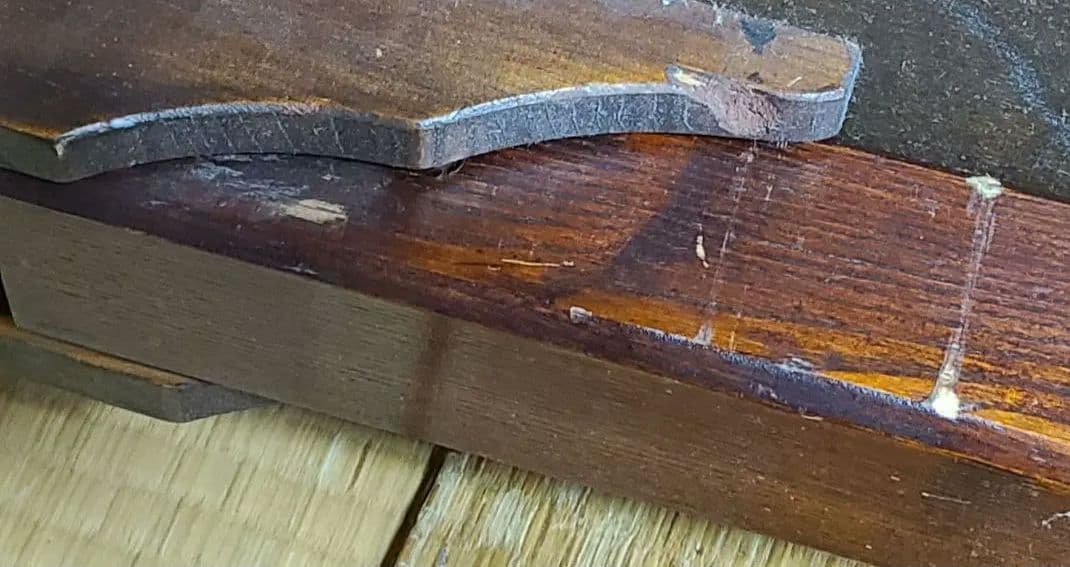 桜一枚板テーブル　1970年頃アンティーク　昭和レトロ