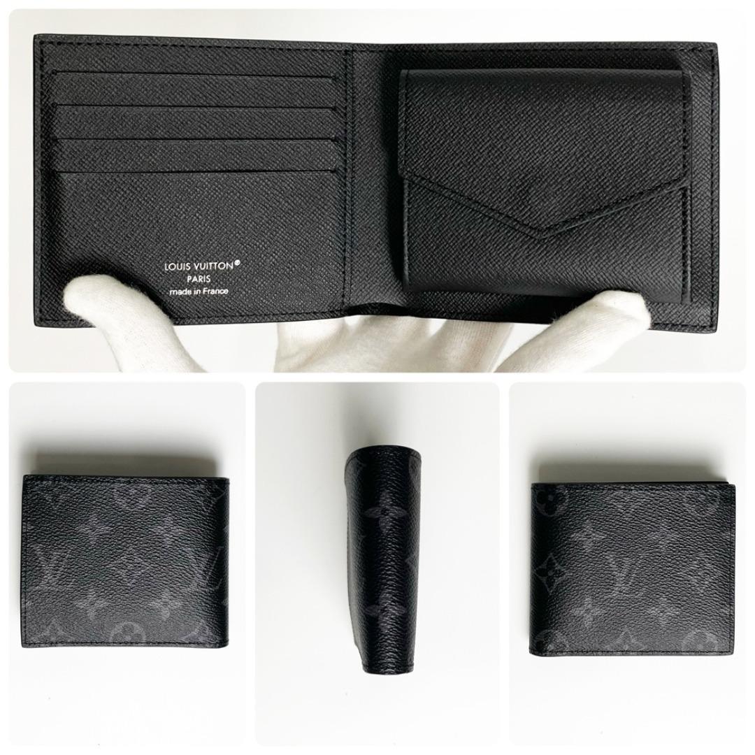 【極上美品】ルイヴィトン モノグラム エクリプス ポルトフォイユ・マルコ IC