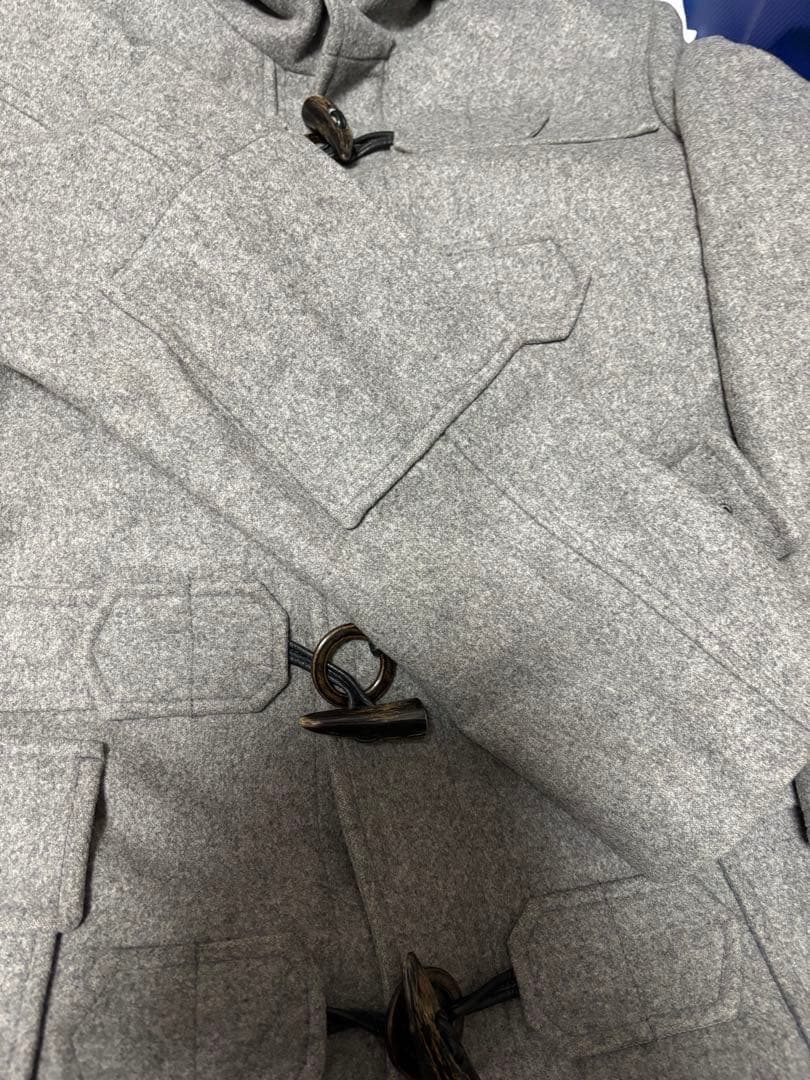 レア　ARTISAN ダッフルコート　グレー　カシミヤ　ウール　Ｓ　アルチザン