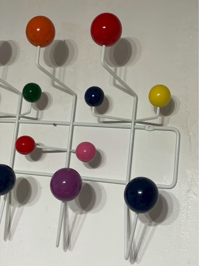 ミッドセンチュリー ウォールハンガー ハングイットオール風 カラフル 壁掛け収納