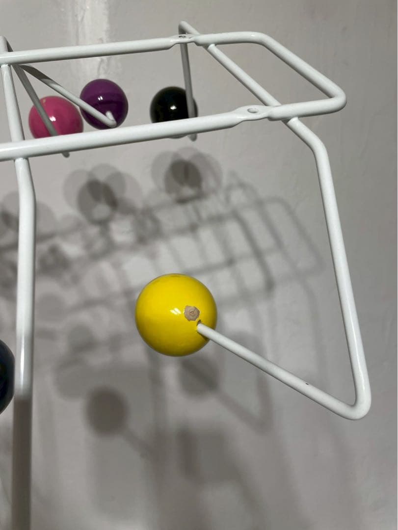 ミッドセンチュリー ウォールハンガー ハングイットオール風 カラフル 壁掛け収納