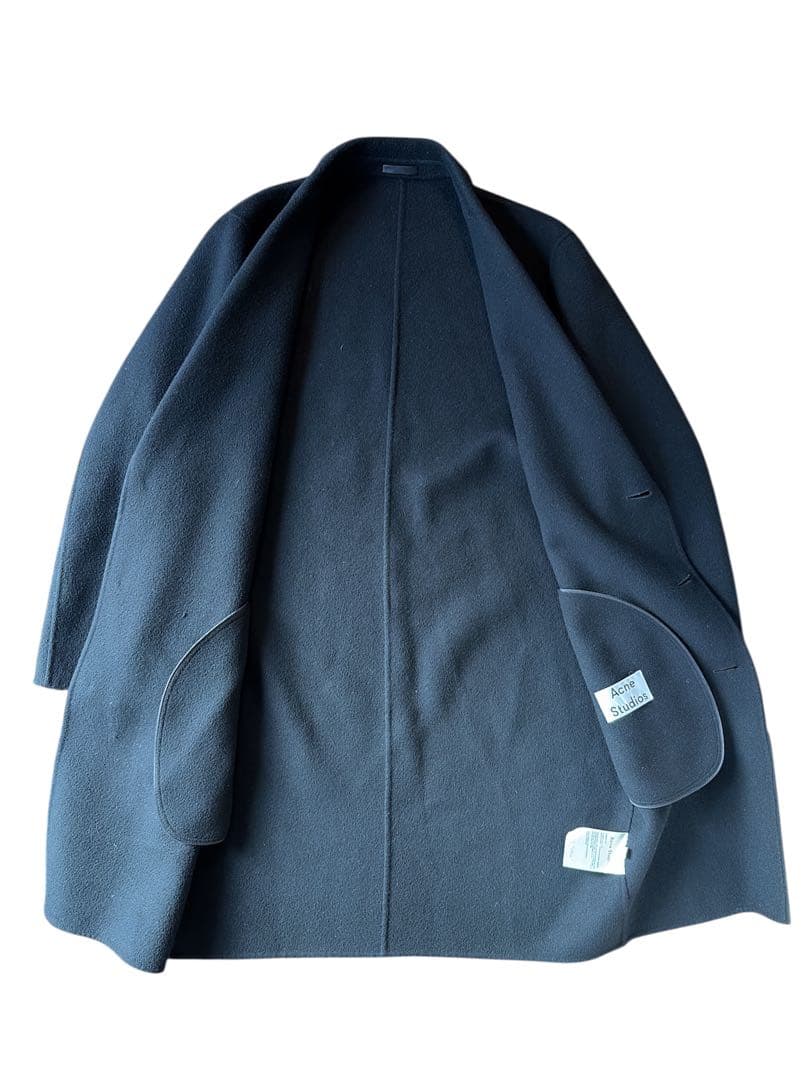 Acne Studios CHARLES ウールカシミヤ チェスターコート 44