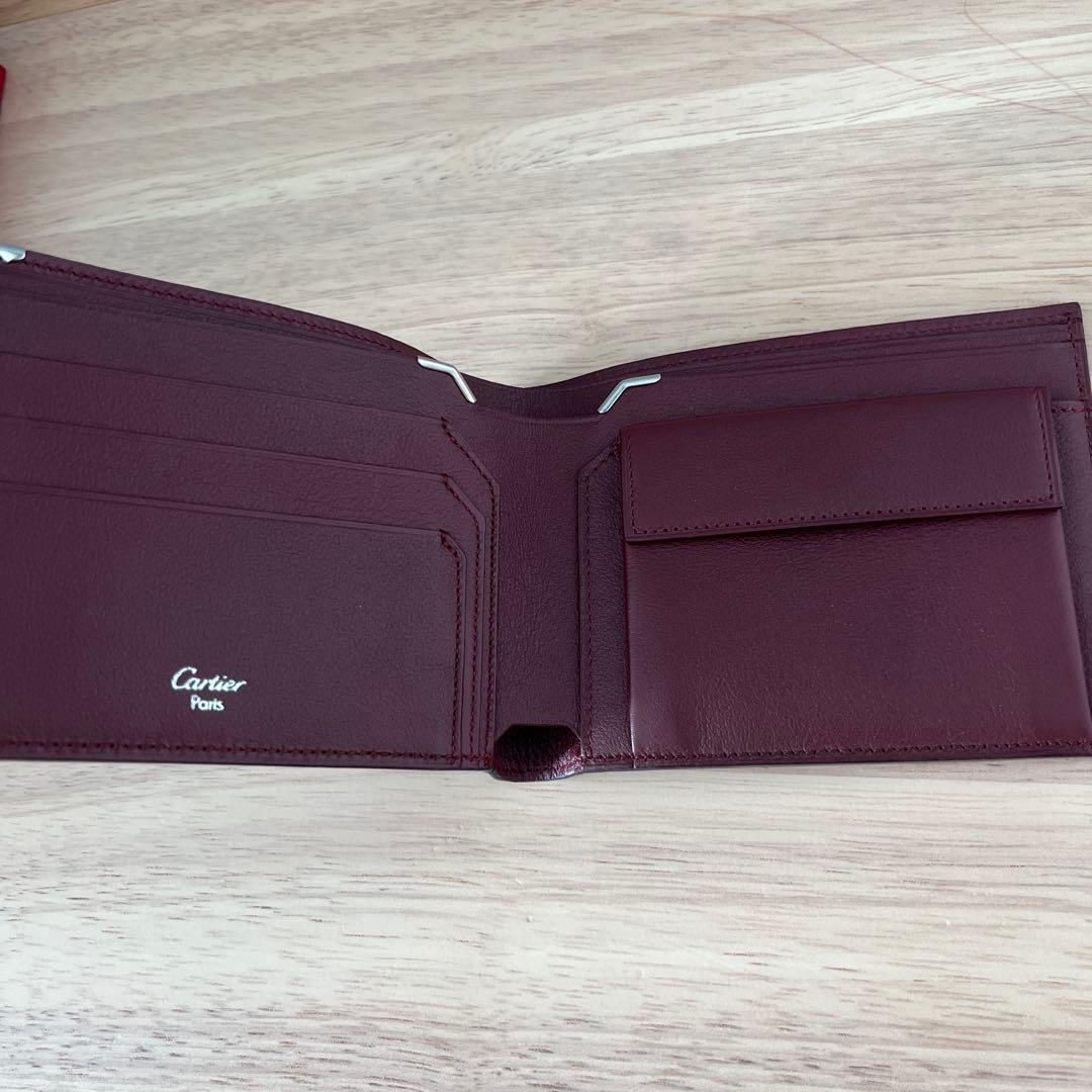 Cartier 二つ折り財布 ブラック