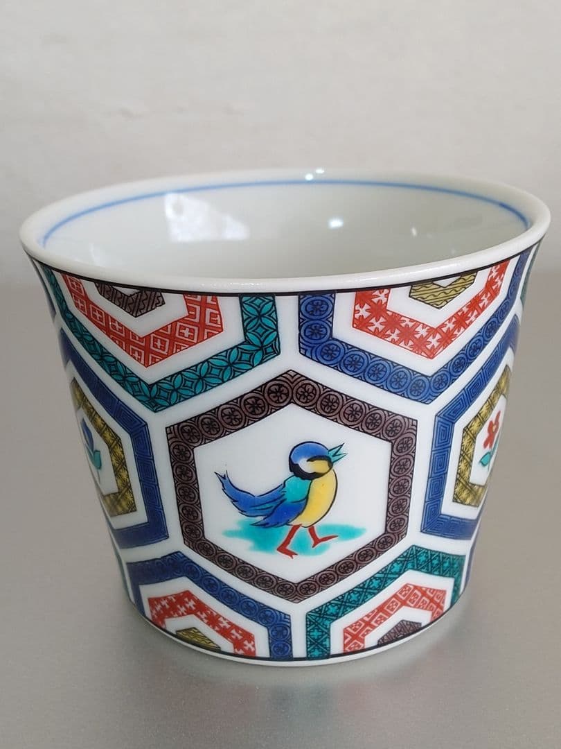 フェイラー ハイジ 九谷焼 (亀甲紋) ネイビー 【新品未使用・美品・完売品】